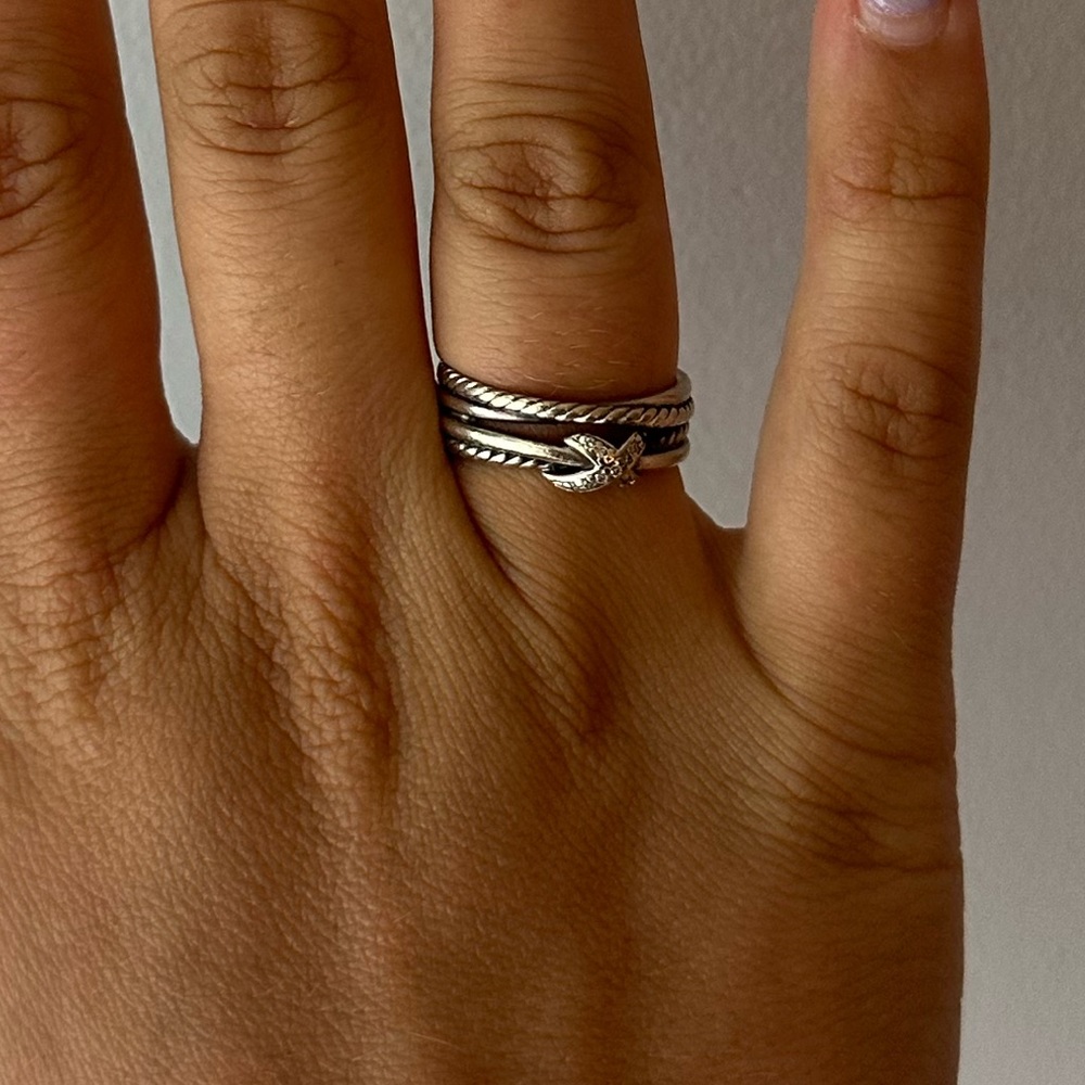 David Yurman X Crossover Band Ring